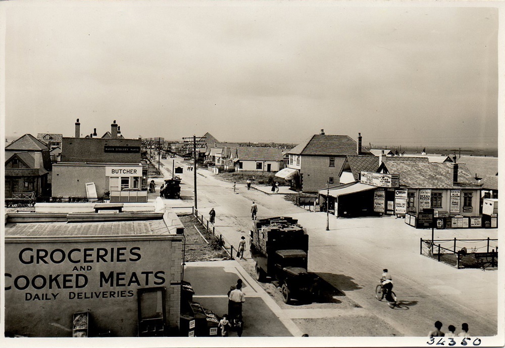 Lots of small businesses setup to serve the growing population.